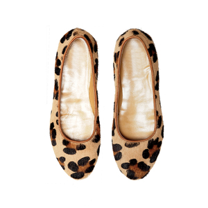 CHOOZII scarpe Casual di fascia alta donna donna crine di cavallo stampa leopardata Slip On <span class=keywords><strong>ballerine</strong></span> - Product Image 2