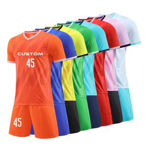 Supplier Pakaian Sepak Bola Cina, Seragam Jersey Sepak Bola Polyester Custom untuk Tim, Kualitas Original, Kaos Sepak Bola Retro - Product Image 2