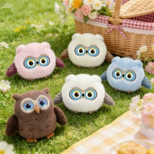 Juguete de Peluche Inteligente con IA, Búho de Peluche Suave y Flexible, Robot Animal <span class=keywords><strong>para</strong></span> Niños, Desarrollo Cognitivo Temprano, Decoración <span class=keywords><strong>para</strong></span> el Hogar - Product Image 2