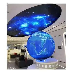 LEADLED Creative 360 Degree Viewable Indoor Outdoor Led Sphere Flexible Soft Creative 240X120mm P2.5 LED Display