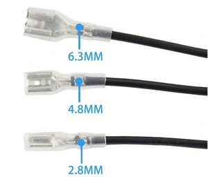 Özelleştirilmiş PVC yalıtımlı tel koşum kablo montaj üreticinin JST <span class=keywords><strong>2</strong></span> 4 8 Pin 4.8mm 6.3mm Faston Terminal kamyon motosiklet - Product Image 5
