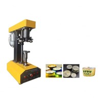 Machine à sceller les boîtes de conserve alimentaires, scelleuse de boîtes de conserve pour sardines, thon, caviar, machine à sceller les boîtes de conserve pour la mise en conserve alimentaire