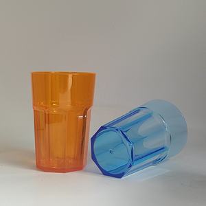 Verres à whisky et à bière de style américain Gibraltar octogonaux sans BPA de marque SAN, directement de l'usine - Product Image 5