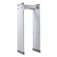 Détecteur de métaux à passage piétonnier Safeagle SE3308 avec 33 zones de détection et moniteur caméra