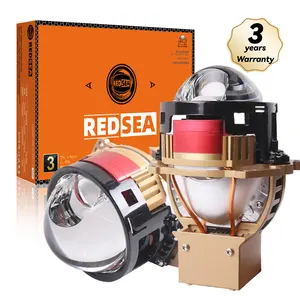 Redsea yeni 350 sisli ve yağmurlu gün kullanılan 3.0 inç lazer bi led projektör lens lazer farlar araba kamyon için