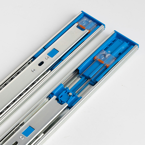 Dual-function <strong>Soft</strong> <strong>Close</strong> Push to Open Full Extension Galvanized Ball Bearing <strong>Slide</strong> Silent Kitchen Furniture <strong>Drawer</strong> <strong>Slide</strong> <strong>Rail</strong> - Product Image 1