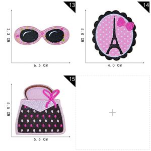 Kawaii Iron on Embroidery Felt Bowknot Crown Patches for Girl Bag Clothes - Product Image 5