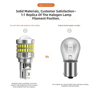 1:1 Size Mini LED Headlight H7 <b>H4</b> H1 H11 880 Plug & Play CANBUS Error Free Car Bulb - Product Image 4