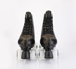 Scarpe a rotelle per pattinaggio su pista di pattinaggio lampeggianti di qualità durevole all'ingrosso comode scarpe da pattini a rotelle deby quad - Product Image 6