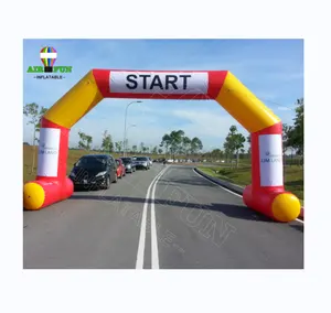 Outdoor Customized Inflatable Entrance Arch Inflatable Race Start Finish Line Arch Inflatable Gate For Event Advertising