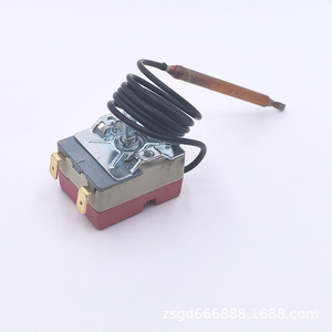 Egg Storage Electric Water <b>Heater</b> Thermostat WY75-652-11F With Capillary <b>Tube</b> Copper Silver Alloy Contact Over Temperature - Product Image 4