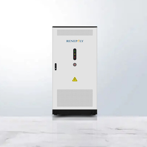 Armoire de batterie au lithium Renepoly 125 kW 257 kWh refroidie par liquide pour centrale solaire industrielle et support de fréquence réseau - Product Image 1