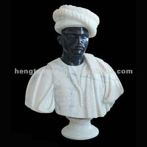 <span class=keywords><strong>Statue</strong></span> de buste de dame voilée vive en <span class=keywords><strong>marbre</strong></span> blanc naturel célèbre - Product Image 5