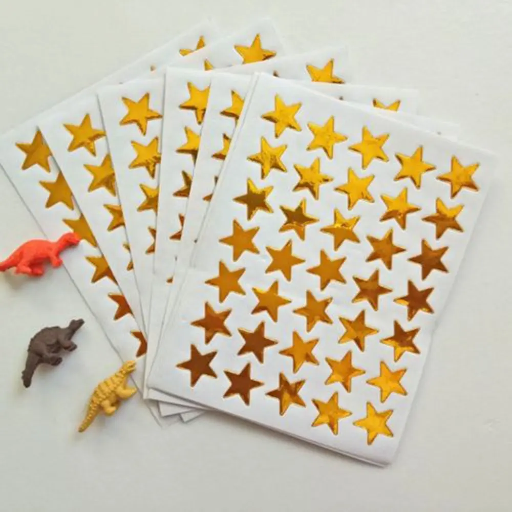 Shining Stars Decal School Children Kids Teacher Label Reward Cute Sticker
