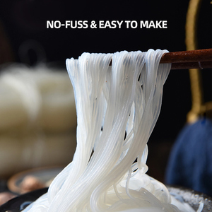 Tiburón Blanco Guangdong Fideos Finos de Arroz Finos Secos Finos Fritos Deliciosos Ramen Vermicelli Jiangxi Auténticos Fideos de Arroz 1,5 kg - Product Image 3