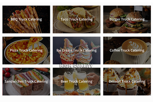 Camión de comida de café móvil carro de perritos calientes remolde de comida Airstream Camping con cocina completa - Product Image 6