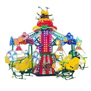 YAMOO Rides Flying Bees Chair Magic Bike Children's games Outdoor playground Park
