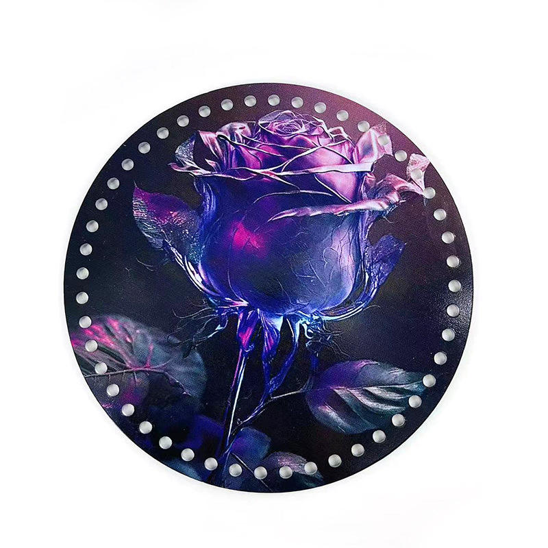 กุหลาบสีม่วงกลม