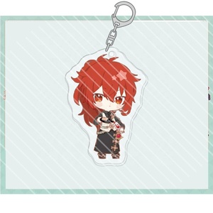 Llaveros de acrílico mini chibi de Genshin Impact: Yae <span class=keywords><strong>Miko</strong></span>, <span class=keywords><strong>Kokomi</strong></span>, Yoimiya, Thoma - Product Image 2