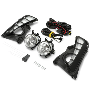 Pour Toyota Highlander 2017-2019 <span class=keywords><strong>LED</strong></span> DRL Kit de harnais de phares antibrouillard diurnes - Product Image 4