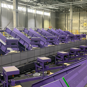 Truelisort Chine fabricant automatisé système de tri croisé trieur à grande vitesse à trois anneaux en caoutchouc résistant au feu logistique meilleur - Product Image 4