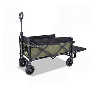 Nouveau <span class=keywords><strong>Camping</strong></span> en plein air voiture pliante <span class=keywords><strong>Camping</strong></span> petite remorque Camp chariot Portable pliant Simple tige voiture - Product Image 1