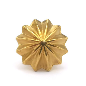 Poignée de meuble en laiton à trou unique, design minimaliste pour meubles en bois, quincaillerie DIY - Product Image 2