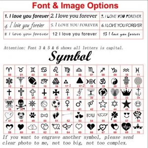 Collar con Colgante de Acero Inoxidable 316L de Alta Calidad, Chapado en Oro de 18K, con Texto Personalizado, para Regalos Navideños - Product Image 3