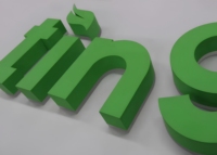 Panneau de signalisation LED 3D en acrylique rétroéclairé étanche DakeSign pour hôtels et restaurants, publicité, décoration, éclairage directionnel