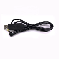 Câble d'alimentation CC, adaptateur de prise d'alimentation CC 5V-12V, câble d'extension d'alimentation USB vers CC 5521