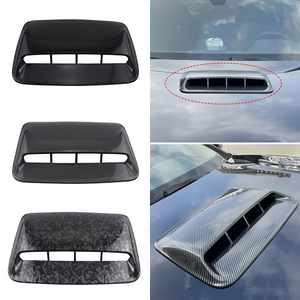 Cubierta de Ventilación para Capó de Coche de 40 cm, Adhesivo Decorativo Universal para Capó que Permite el Flujo de Aire - Product Image 1
