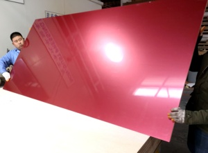 Glossy <span class=keywords><strong>grey</strong></span> độ bóng cao 18mm <span class=keywords><strong>12mm</strong></span> Laminate đồ nội thất Acrylic MDF bảng - Product Image 4