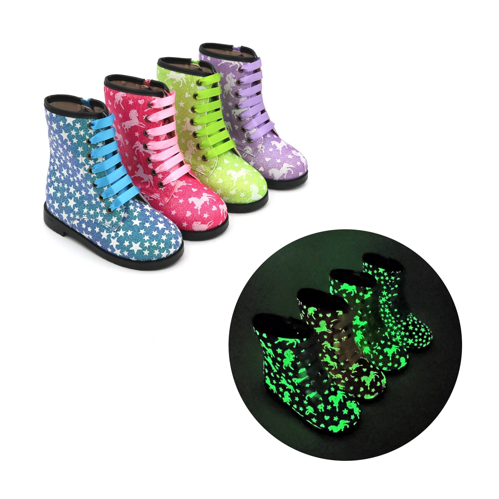 Girls Boots Children Boots Eva Rubber Sole Kids Winter Shoes An Cf 222 Leather Waterproof Cow And Plush Summer Light Customized 