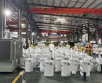 Transformateur monophasé immergé dans l'huile ANSI Standard 50KVA 10KV 13.8KV 220V 380V 480V/440V 110V à double enroulement monté sur poteau