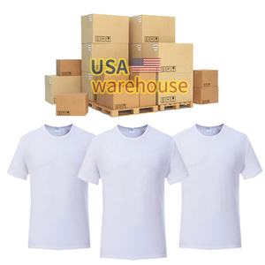 Chemises de travail personnalisées avec fabricants de bûches 100 T-shirts vierges en coton polyester T-shirts à sublimation pour hommes Impression personnalisée - Product Image 1