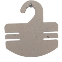 Porte-bavoirs en carton recyclé écologique FSC, vintage, antidérapant, pour bébé