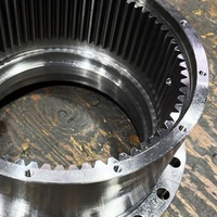 Hochpräzises Solides Langlebiges Innenringzahnrad OEM Großdurchmesser-Ringzahnrad Planetengetriebe Stirnrad Industrielles Ringzahnrad