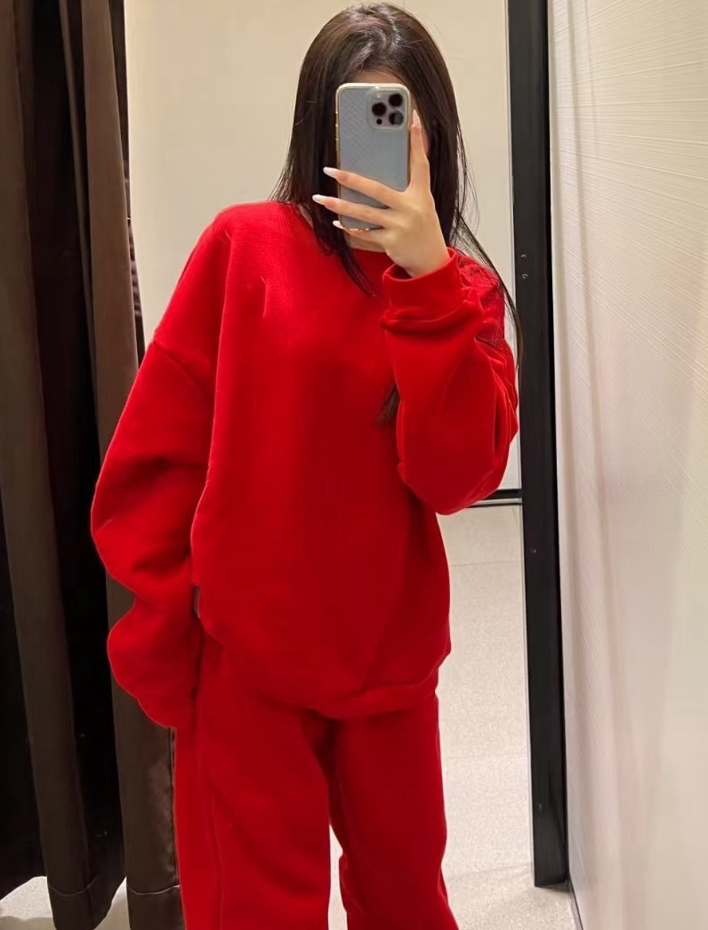 Felpa rossa
