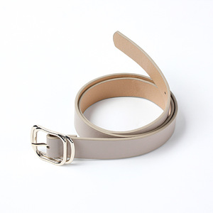 Cinturón Minimalista de Cuero PU para Mujer, Color Morado Claro, 80-100cm, Hebilla de Pin, Primavera 2025, Origen Wenzhou - Product Image 3