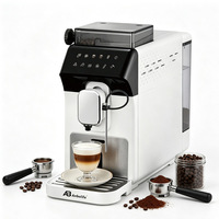 Cafetera Automática Profesional Anbolife de 15 Bares con Sistema de Espuma de Leche Automático, Sistema Rotor-DETC, Patentada, con Certificación CE
