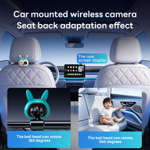 Adaptador Inalámbrico CarPlay, Monitor para Bebés 6 en 1, Dongle CarPlay, Android Auto, Samsung Dex, Cámara para Asiento Trasero, Niños, Mascotas, HD 1080P - Product Image 3