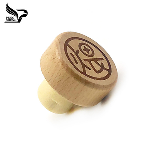 Tùy Chỉnh Khắc Gỗ Cap Tổng Hợp T Nút Chai Chai Nút Chai Rượu Vang Nút Chai Rượu Vang Stopper Hot - Product Image 5