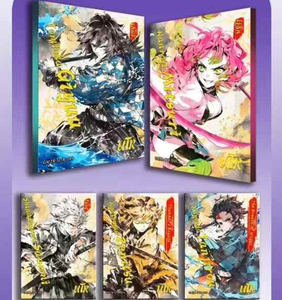 Boîte de boosters de cartes à collectionner <span class=keywords><strong>Demon</strong></span> <span class=keywords><strong>Slayer</strong></span> en gros – Cartes rares d'anime Tanjirou Nezuko, cartes à jouer, jeux de société, jouets, cadeaux - Product Image 6