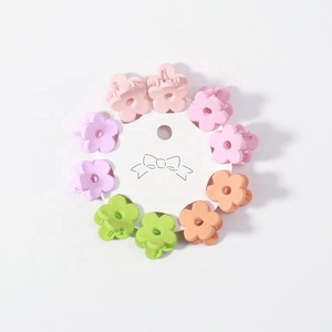 10 cái/bộ B. Phne Đa-Màu Sắc Mini Kẹp Tóc Phụ Kiện Cô Gái Flower Grab Set Dễ Thương Headdress Kẹp Tóc Cho Trẻ Em - Product Image 1
