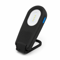 Lampe de camping et de plongée magnétique W554 USB-C rechargeable en ABS, LED UV IP54 5000K Lumière du jour, Modes d'éclairage multiples, 1000 Lumens