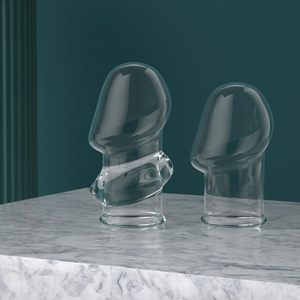 Jouets sexuels, gaine de pénis en forme de dent de loup, accessoires SM, pour couples, stimulation clitoridienne, aides sexuelles, allongement et épaississement - Product Image 1