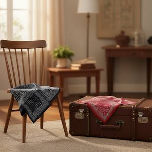 Sciarpa quadrata Lobe 70x70 cm in poliestere con stampa floreale, accessorio di moda multifunzionale per uomo e donna - Product Image 2