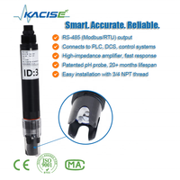 Capteur de pH en ligne KWS-750C, précision 0,1 pH, alimentation 12~24 VDC, sortie RS-485 MODBUS, compensation automatique de la température (0~65°C)