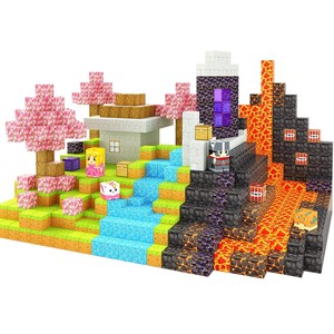 ตัวต่อแม่เหล็ก 100 ชิ้น ชุด Hell Portal ของเล่นพลาสติก เสริมสร้างพัฒนาการด้านความคิดสร้างสรรค์ สำหรับเด็กอายุ 14 ปีขึ้นไป สำหรับเล่น<span class=keywords><strong>เกม</strong></span> - Product Image 1