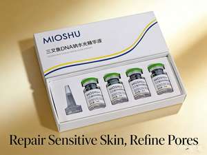 PDRN 2-in-1 Gel Repairing Serum with <strong>UltraSound</strong> &amp; RF Microneedling Reduces Redness Repairs Skin Minimizes Pores-OEM Brand - Product Image 4